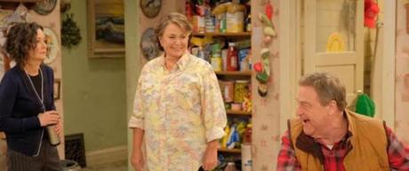 From left: Sara Gilbert, Roseanne Barr, and John Goodman reprise their original roles in ABC?s revival of the comedy series ?Roseanne.? 
